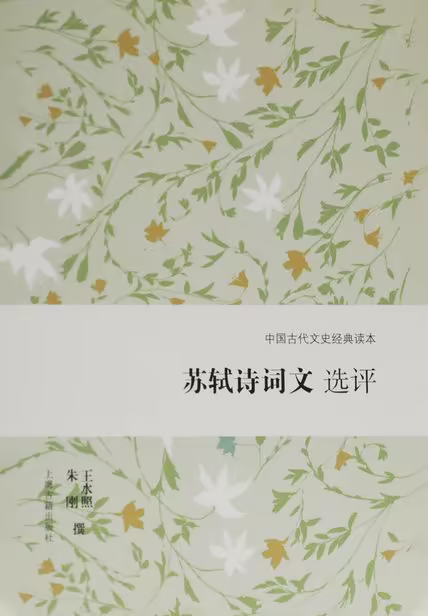 苏轼诗词文选评